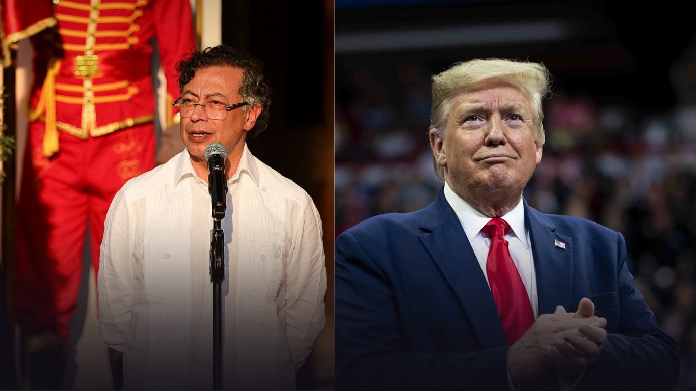 Gustavo Petro y Donald Trump sostienen llamada clave sobre erradicación de cultivos y la lista OFAC
