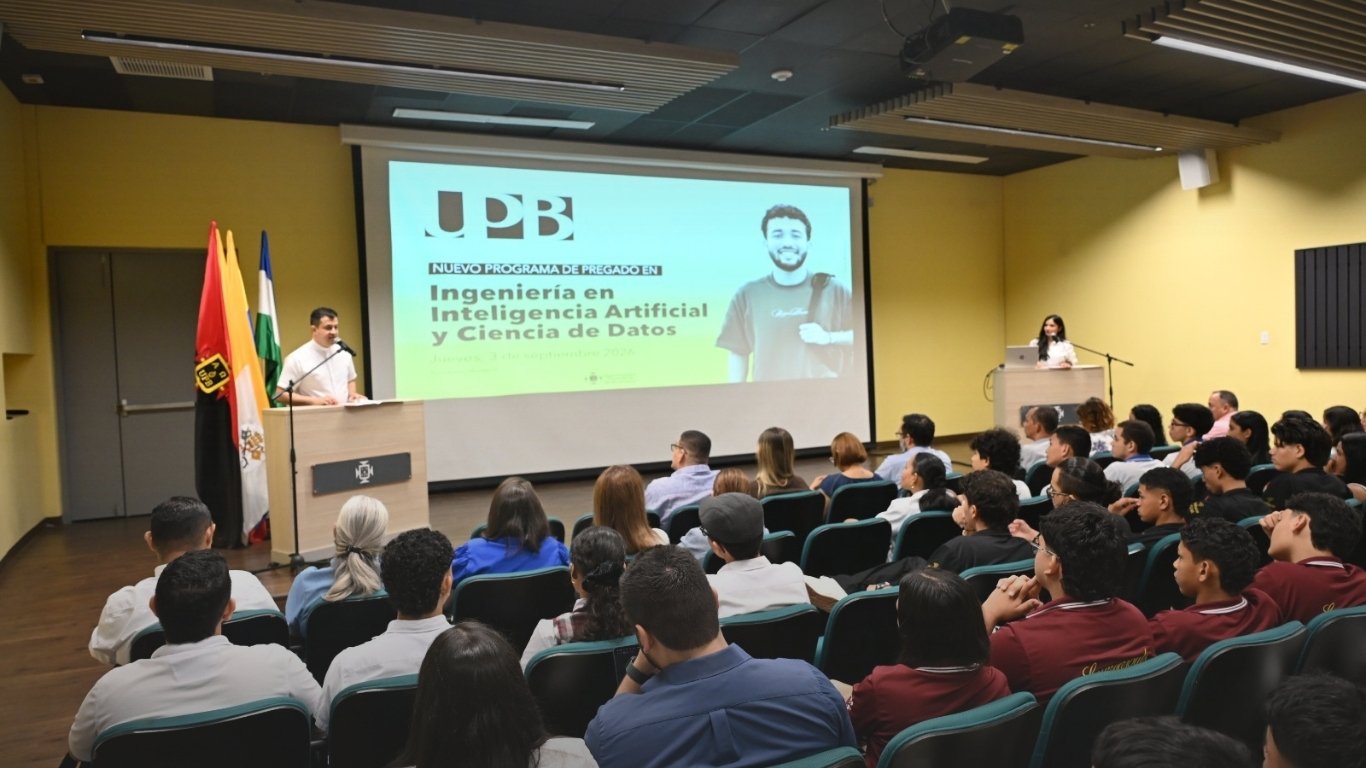 Llegó la inteligencia artificial a la academia de Montería, UPB abre su nuevo pregrado
